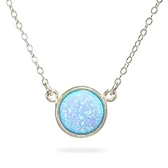Blue opal pendant for sale  Delivered anywhere in UK