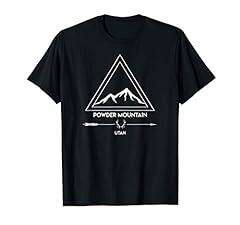 Powder Mountain Utah Ski Vacation Vintage T-Shirt for sale  Delivered anywhere in USA 