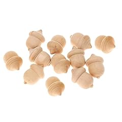 Pcs wooden acorns for sale  Delivered anywhere in UK