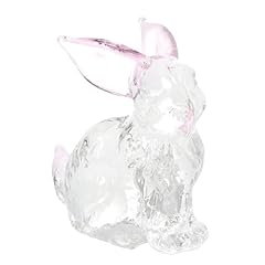 Glass bunny figurine for sale  Delivered anywhere in USA 