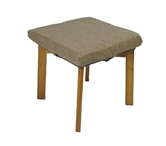Rose burlap ottoman for sale  Delivered anywhere in USA 