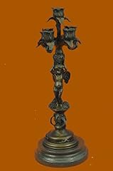 Boy cherub bronze for sale  Delivered anywhere in USA 