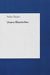 Bleischriften schriftmusterbuc gebraucht kaufen  Wird an jeden Ort in Deutschland