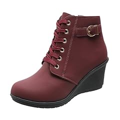 Black chunky boots for sale  Delivered anywhere in UK