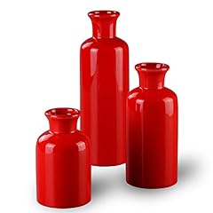 Christmas red vase for sale  Delivered anywhere in USA 
