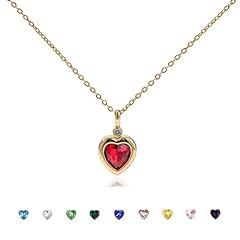 Gold heart necklace for sale  Delivered anywhere in USA 