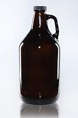 Amber glass 64oz for sale  Delivered anywhere in UK