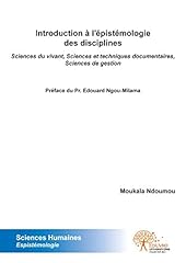 Introduction épistémologie disciplines d'occasion  Livré partout en France