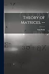 Theory matrices. for sale  Delivered anywhere in USA 