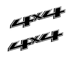 2pc 4x4 decals for sale  Delivered anywhere in USA 