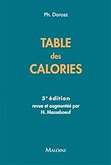 Table calories 5e d'occasion  Livré partout en France