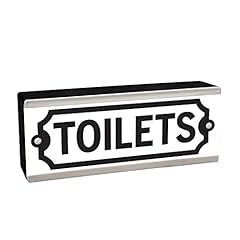 Light toilets sign for sale  Delivered anywhere in UK