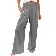 Womens linen pants for sale  Delivered anywhere in UK