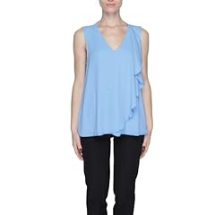 Blue polyester shirt usato  Spedito ovunque in Italia 