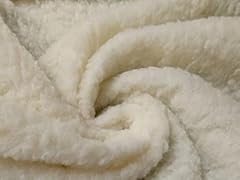 Faux fur sherpa for sale  Delivered anywhere in UK