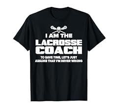 Lacrosse coach shirt for sale  Delivered anywhere in USA 