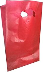 Shopper plastica rosso usato  Spedito ovunque in Italia 