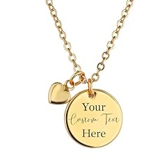 Personalized disc necklace for sale  Delivered anywhere in USA 
