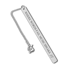 Music bookmark gifts for sale  Delivered anywhere in UK