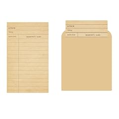 Library card pocket for sale  Delivered anywhere in USA 