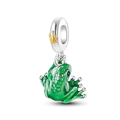 Frog charm green for sale  Delivered anywhere in USA 