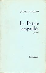 Patrie empaillée poèmes d'occasion  Livré partout en France