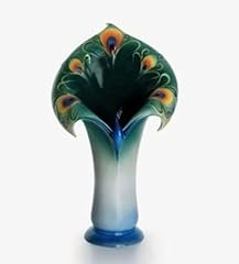 Franz porcelain peacock for sale  Delivered anywhere in USA 
