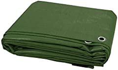 Green tarpaulin waterproof for sale  Delivered anywhere in Ireland