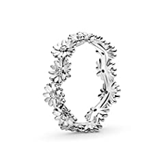 Pandora Moments Women's Sterling Silver Sparkling Daisy for sale  Delivered anywhere in UK