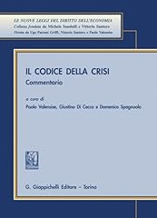 Codice della crisi. usato  Spedito ovunque in Italia 