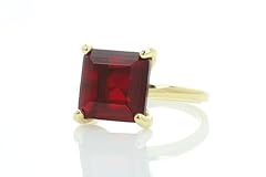 Vivid garnet ring for sale  Delivered anywhere in USA 