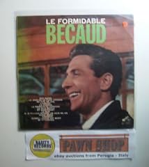 Gilbert becaud formidable usato  Spedito ovunque in Italia 