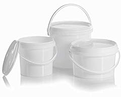 Plastic buckets tubs for sale  Delivered anywhere in UK