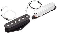 Fender Tex-Mex Telecaster Pickup Set - Black/Chrome, for sale  Delivered anywhere in UK