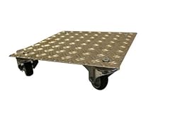 Carrello portavasi alluminio usato  Spedito ovunque in Italia 