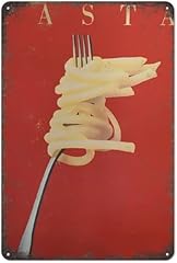 Poster vintage pasta usato  Spedito ovunque in Italia 