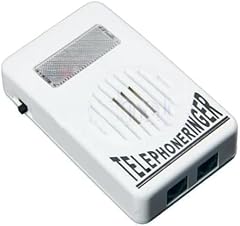 White telephone ringer for sale  Delivered anywhere in USA 