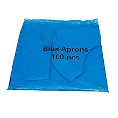 Blue disposable aprons for sale  Delivered anywhere in UK