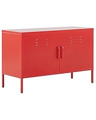 Credenza metallo rosso usato  Spedito ovunque in Italia 