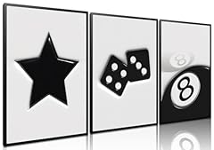 Black white dice for sale  Delivered anywhere in USA 