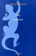 Silence. anthropologie d'occasion  Livré partout en France