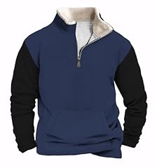 Men quarter zipper for sale  Delivered anywhere in UK