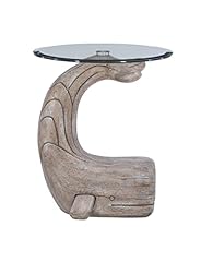 Moby Whale Side Accent Table Driftwood, used for sale  Delivered anywhere in USA 