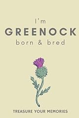 Greenock born bred for sale  Delivered anywhere in UK