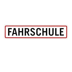 Isecur magnetschild fahrschule gebraucht kaufen  Wird an jeden Ort in Deutschland