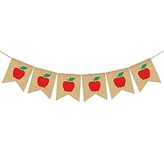 Apples burlap banner for sale  Delivered anywhere in USA 