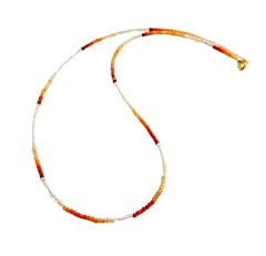 Feueropal kette feingeschliffe gebraucht kaufen  Wird an jeden Ort in Deutschland