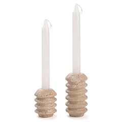 Travertine stone candle for sale  Delivered anywhere in UK