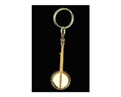 Keychain banjo gold for sale  Delivered anywhere in USA 
