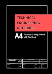 Technical engineering notebook for sale  Delivered anywhere in UK